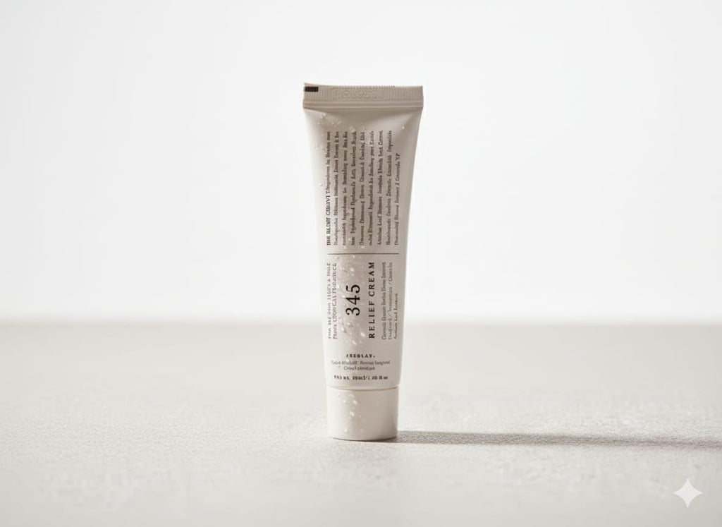 345 Relief Cream for Sensitive Skin | Barrier Repair Moisturizing Cream | Hydrating & Soothing Formula for Dry, Irritated Skin | Lightweight Daily Face Cream
