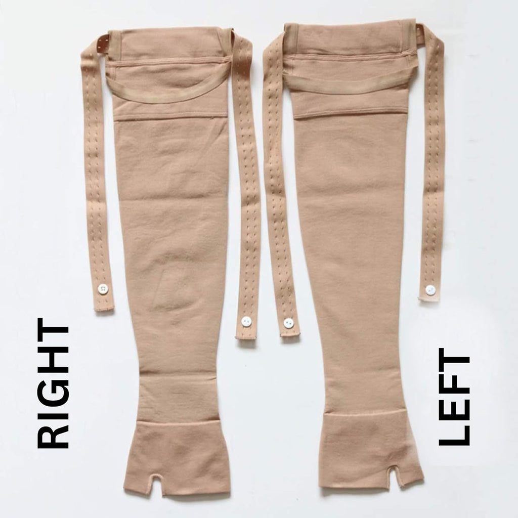 Medical Compression Arm Sleeves with Shoulder Strap and Support for Lymphedema | Graduated Compression - 20-30 mm/Hg | Post Mastectomy Sleeve for Lymphedema (LEFT HAND, EXTRA LARGE)