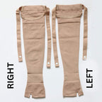 Medical Compression Arm Sleeves with Shoulder Strap and Support for Lymphedema | Graduated Compression - 20-30 mm/Hg | Post Mastectomy Sleeve for Lymphedema (LEFT HAND, EXTRA LARGE)