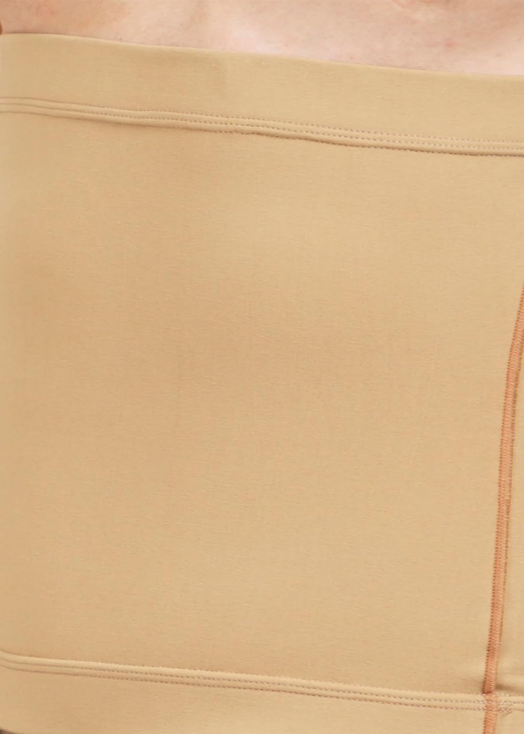 Moderate Compression Abdominal Shapewear | Slip-On Design | Support for Post-Cesarean, Postpartum, and Abdominal Liposuction | Umbilical and Abdominal Hernia (Beige, 3XL)