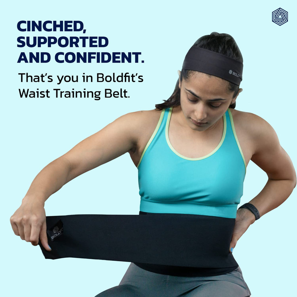 Boldfit Postpartum Belt After Delivery Slim Belt for Women Belly Fat Maternity Belts After Delivery Abdominal Belts post Deliveries Pregnancy Tummy shaper for Women Slimming High Waisted Body Shaper
