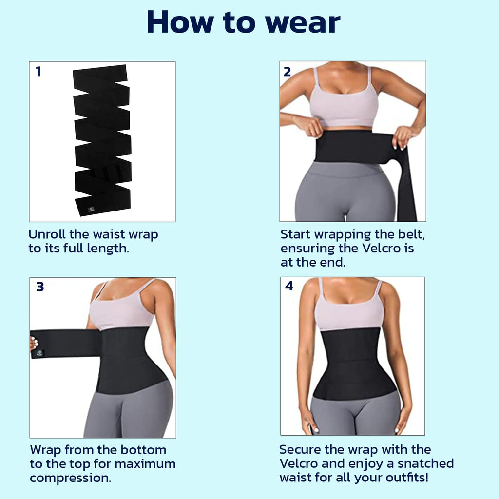 Boldfit Postpartum Belt After Delivery Slim Belt for Women Belly Fat Maternity Belts After Delivery Abdominal Belts post Deliveries Pregnancy Tummy shaper for Women Slimming High Waisted Body Shaper