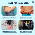 Boldfit Postpartum Belt After Delivery Slim Belt for Women Belly Fat Maternity Belts After Delivery Abdominal Belts post Deliveries Pregnancy Tummy shaper for Women Slimming High Waisted Body Shaper