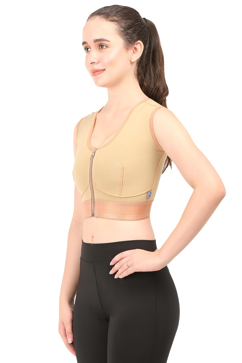 Post Surgery Medical Compression Bra || Moderate Compression || Cotton Fabric || Sports Bra || Breast Augmentation Bra || Surgical Recovery Supporter ||