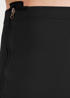 Abdominal Shapewear | MODERATE COMPRESSION | ZIP Closure | Support for Post-Cesarean, Postpartum, and Abdominal Liposuction | Umbilical and Abdominal Hernia (Black, M)