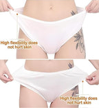 Women's Disposable 100% Pure Cotton Briefs Discreet Underwear Panties for Travel Hotel/Hospital Stays/Travelling/Spa/Surgery/Periods/Postpartum