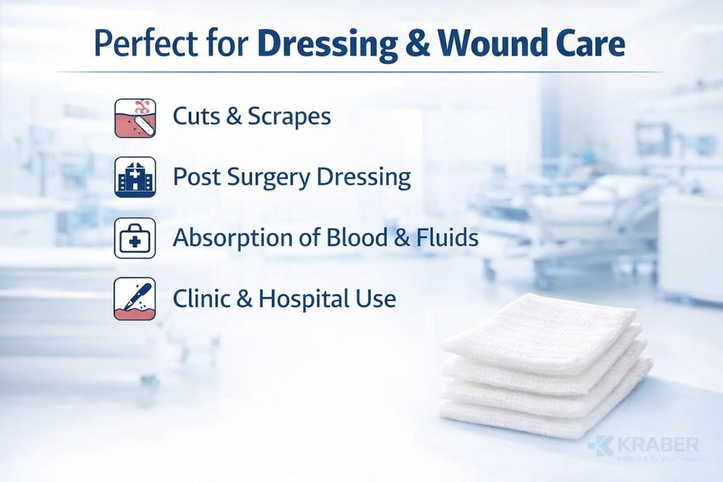 Sterile Gauze Swabs 7.5cm x 7.5cm 12 Ply American Fold – 4 Pack | 100% Cotton ETO Sterilized | Medical Grade Wound Dressing Pads for First Aid & Surgical Use (1, Sterile Gauze)