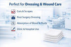 Sterile Gauze Swabs 7.5cm x 7.5cm 12 Ply American Fold – 4 Pack | 100% Cotton ETO Sterilized | Medical Grade Wound Dressing Pads for First Aid & Surgical Use (1, Sterile Gauze)