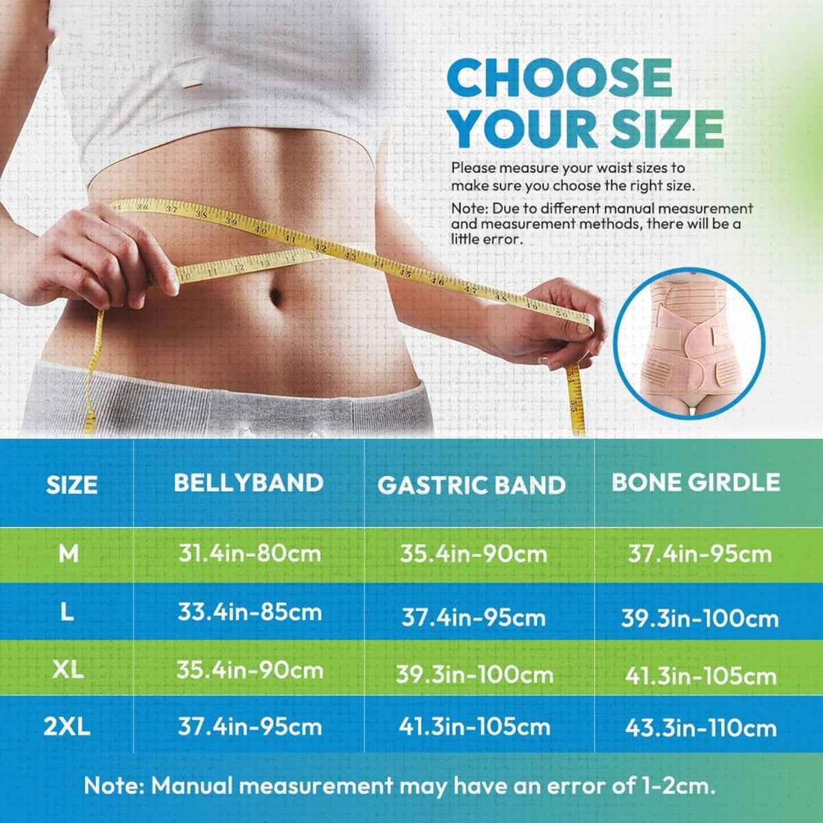 C Support and Compression Garments Postpartum