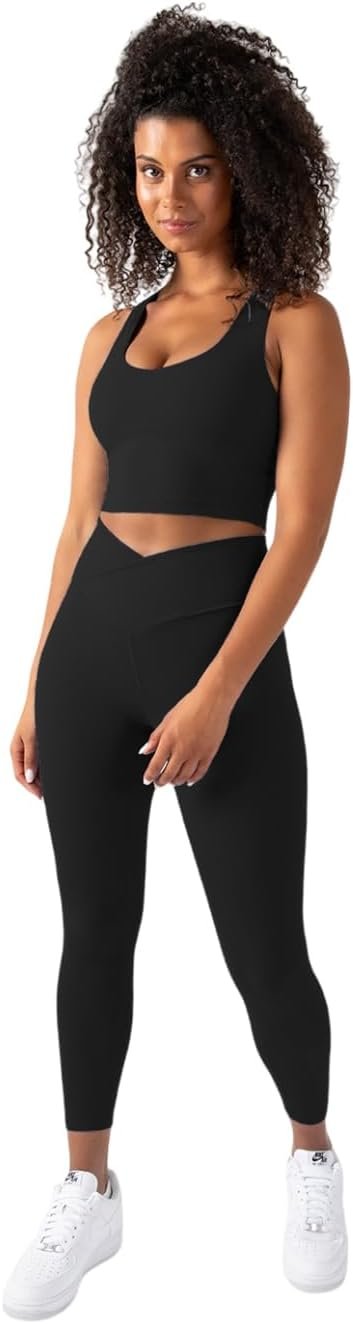 YITTY Active Sports Bra Tank, Tank Top for Women with Built-in Bra, Racerback, Removable Cups, Low-Impact Yoga and Gym