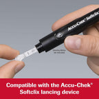 Accu-Chek Softclix Diabetes Lancets, Pack of 100 | Diabetic Blood Glucose Testing