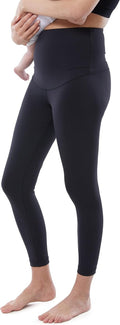 Ingrid & Isabel | Basics Postpartum Compression Leggings | Postpartum Leggings for Tummy Control & Support