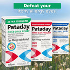 Pataday Once Daily Allergy Eye Drops, Antihistamine for Itchy Eyes, 2.5 mL