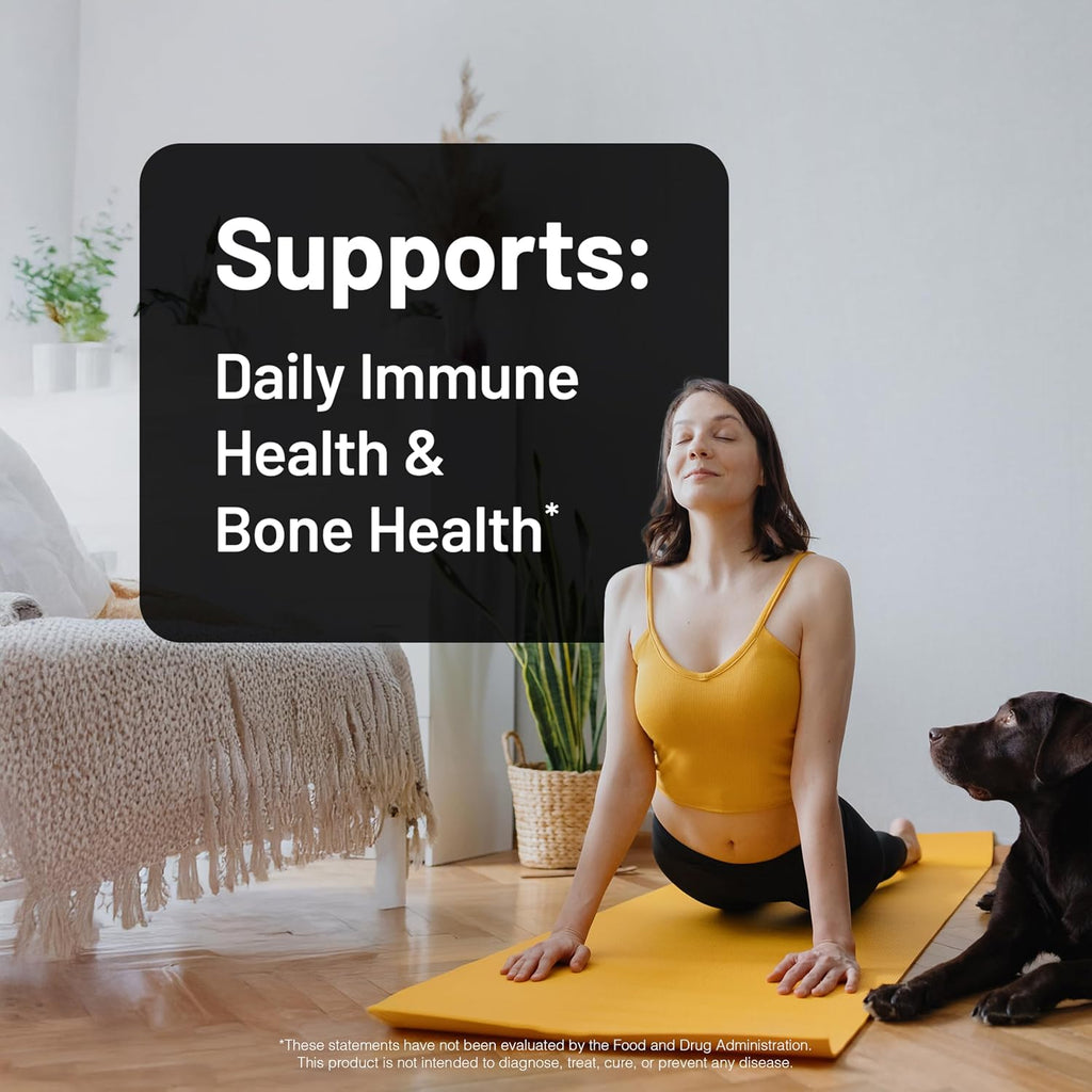 NatureWise Vitamin D3 4000IU + K2 (MK7) 100mcg with Organic Extra Virgin Coconut Oil - Supports Calcium Absorption, Bone & Immune Health - Non-GMO, Soy & Gluten-Free - 30 Softgels[1-Month Supply]