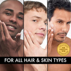 The Art of Shaving Sandalwood 4-in-1 Trial Kit – Pre-Shave Oil, Shaving Cream, Shaving Brush & After-Shave Balm – Protects Against Irritation and Razor Burn – Hydrates and Nourishes Dry Skin