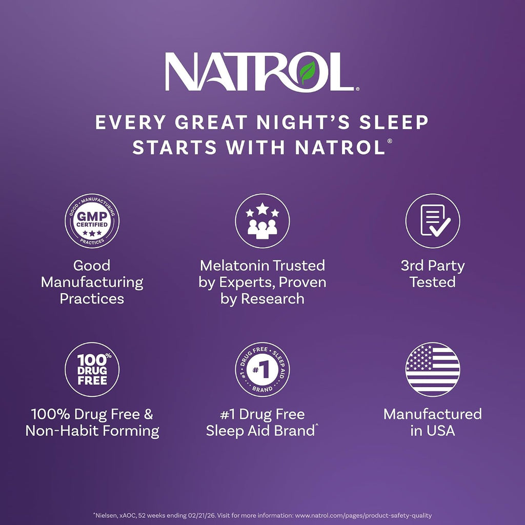 Natrol Melatonin 10 mg Gummies, Sleep Support for Adults, 90 Gummies | Supplement to Fall Asleep Faster & Stay Asleep Longer, Wake Up Refreshed, 100% Drug-Free, Strawberry-flavored, 45 Day Supply