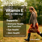 NatureWise Vitamin E 400 IU Softgels (180mg DL-Alpha) - Dairy, Gluten & Soy Free - Non-GMO Antioxidant-Rich Dietary Supplement for Skin, Heart, and Immune Health Support - 4-Month Supply, 120 Count