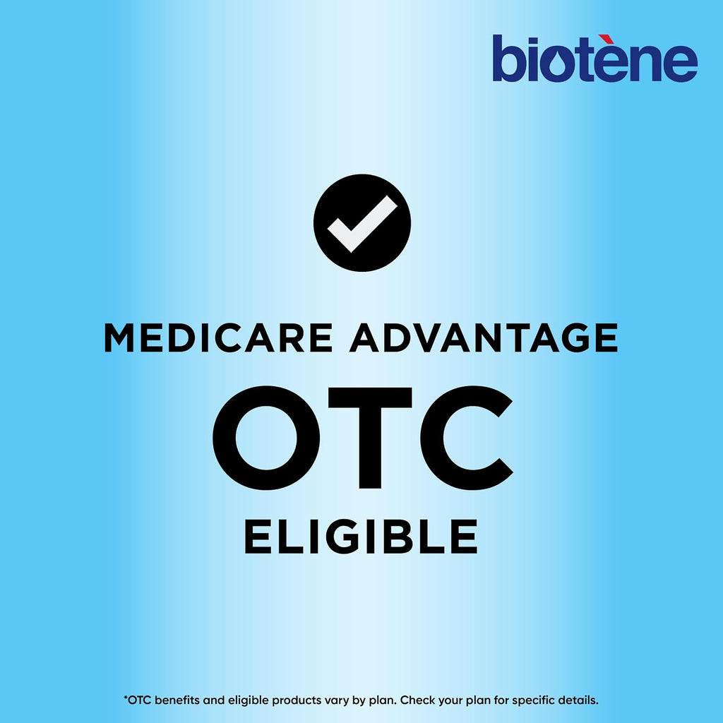 Biotene Oral Rinse Mouthwash for Dry Mouth, Fresh Mint, 16 fl oz | Alcohol-Free Mouthwash, Up To Four Hours Of Relief From Dry Mouth Symptoms, Freshens Breath