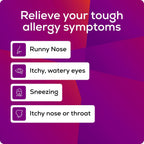 Allegra Adult 12-Hour Allergy Relief Tablets, Non-Drowsy Indoor and Outdoor Allergy Medicine, 60 mg Fexofenadine HCI Antihistamine Pill, 12-Count