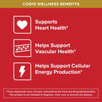 Qunol Ultra CoQ10 100mg, 3X Better Absorption, Antioxidant, 120 Softgels | #1 Cardiologist Recommended Supplement for Heart Health, Coenzyme Q10 Supplement to support Vascular Health & Cellular Energy