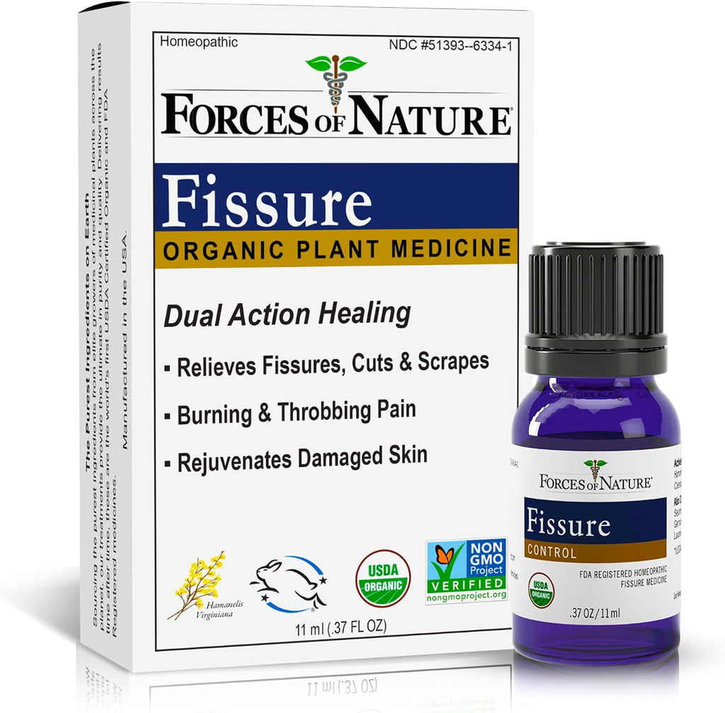 Forces of Nature Hemorrhoid Control Extra Strength (30ml) + Fissure Control (11ml) | Virtual Bundle