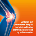 Voltaren Arthritis Pain Gel, Diclofenac Pain Relief Cream, 100 g, 2 Pack | Prescription Strength Topical Arthritis Pain Relief with Diclofenac, Targets Inflammation, Improves Mobility, Easy Open Cap