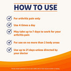 Voltaren Arthritis Pain Gel, Diclofenac Pain Relief Cream, 100 g, 2 Pack | Prescription Strength Topical Arthritis Pain Relief with Diclofenac, Targets Inflammation, Improves Mobility, Easy Open Cap
