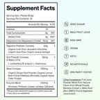 Feel Goods Digestion+ Gut Health Organic Fiber & Probiotic Powder Drink Mix | Digestive Enzymes, Digestion Plus, Bloating Relief, Gut Cleanse, Gut Guardian - Zero Sugar, 15 Stick Packets