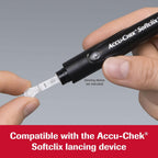 Accu-Chek Softclix Diabetes Lancets, Pack of 100 | Diabetic Blood Glucose Testing