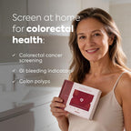 COLONOX At-Home Colon Screening Test Kit, Fecal Occult Blood Test, 3 Tests | Easy To Use, Detects Hidden Blood in Stool, Rapid Results in 10 Minutes, Highly Sensitive, Private Testing At Home