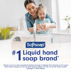 Softsoap Antibacterial Hand Soap, Cool Splash Scent, 11.25 fl oz (6 Pack) | Paraben-Free, Phthalate-Free, Washes Away Germs, Bathroom Hand Soap, Kitchen Hand Soap, Daily Handwashing, Gentle on Hands