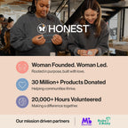 Honest Beauty Moisturizing Vegan Tinted Lip Balm, Antioxidant-Rich, Melon