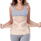 ChongErfei 3 in 1 Postpartum Belly Wrap Recovery Band Belt Abdominal Binder