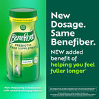 Benefiber Prebiotic Fiber Supplement Powder, Unflavored, 250 Teaspoons