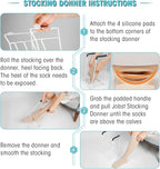 Zipcase Stocking Donner, for Medium Calves Less Than 18" in Circumference