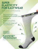 SONORAN Compression Socks for Pregnant Women (2/3 Pairs) 15-20 mmHg Bamboo Viscose Non-slip Sock for Nurses Pregnancy