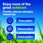 Claritin Non-Drowsy RediTabs Indoor & Outdoor Allergy Relief, Loratadine 10mg, 30 CT Tablets