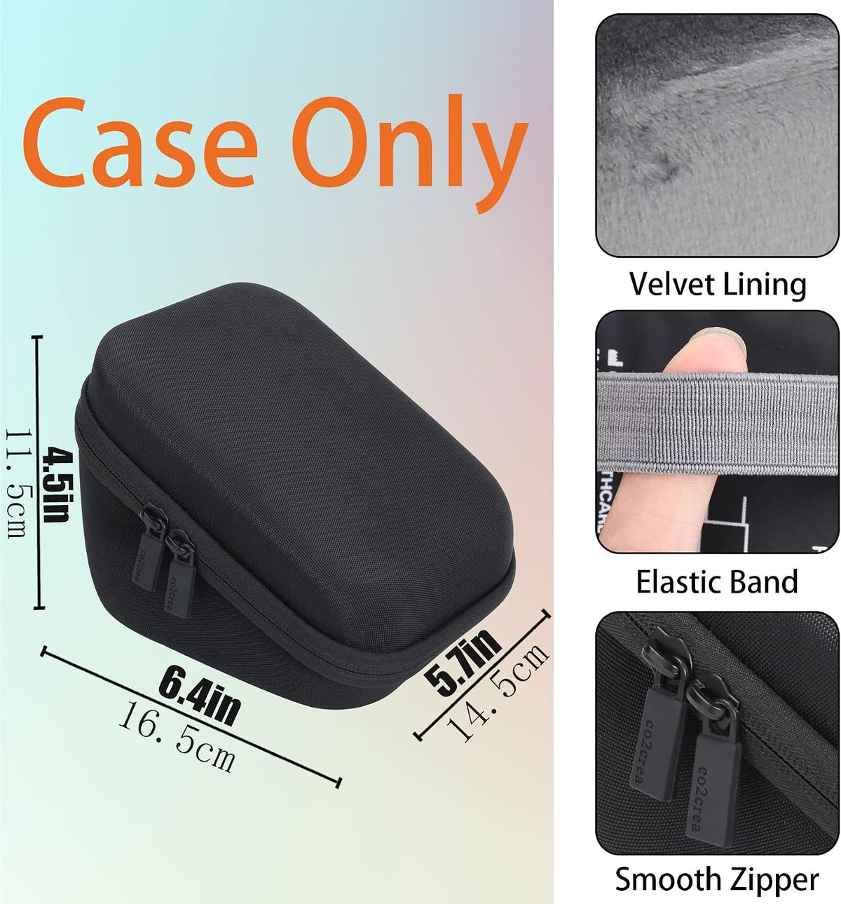 co2CREA Hard Case for OMRON 5 Series BP742N / Bronze BP5100
