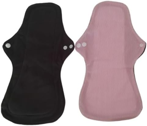VEINTITRÉS XXL Reusable Pads for Night, Extra Large, High Absorption and Maximum Night Protection, Washable, Soft and Breathable Fabric, Sustainable Alternative, Pack of 2