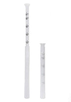 Disposable Plastic Vaginal Applicator Pack: Hygienic Threaded Injector to Fit Preseed Lubricant, Estrace, Personal Lube and OTC Gel or Cream Products - With Dosage Measurements - 30 Pack