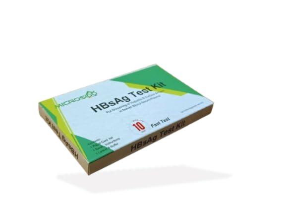 Microsidd Hbsag Fast Rapid Test Kit, Single Pack, 10 ml Sample, Medical Grade