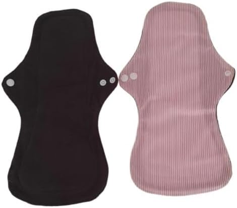 VEINTITRÉS XXL Reusable Pads for Night, Extra Large, High Absorption and Maximum Night Protection, Washable, Soft and Breathable Fabric, Sustainable Alternative, Pack of 2