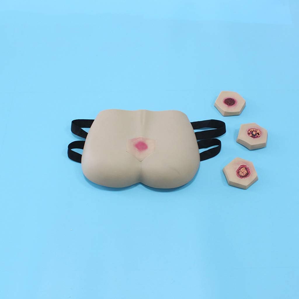 Model Nursing Decubitus Advanced 4Stages Escares Model Anatomical Care Ulcers Decubitus Simulator Pressure Ulcers Model Nursing Wound Care Decubitus Practice Model