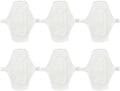 Healeved Menstrual Pads Reusable Waterproof 6 Pieces Washable Sanitary Towels with Comfortable Button for Women Daily and Travel Use 7.08X5.11X0.19In