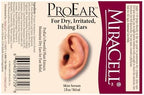Miracell ProEar, Ear Drops for Itchy Ears, Ear Wax Softener, Clogged Ears, Dry Ears, for Adults, Babies (2oz)