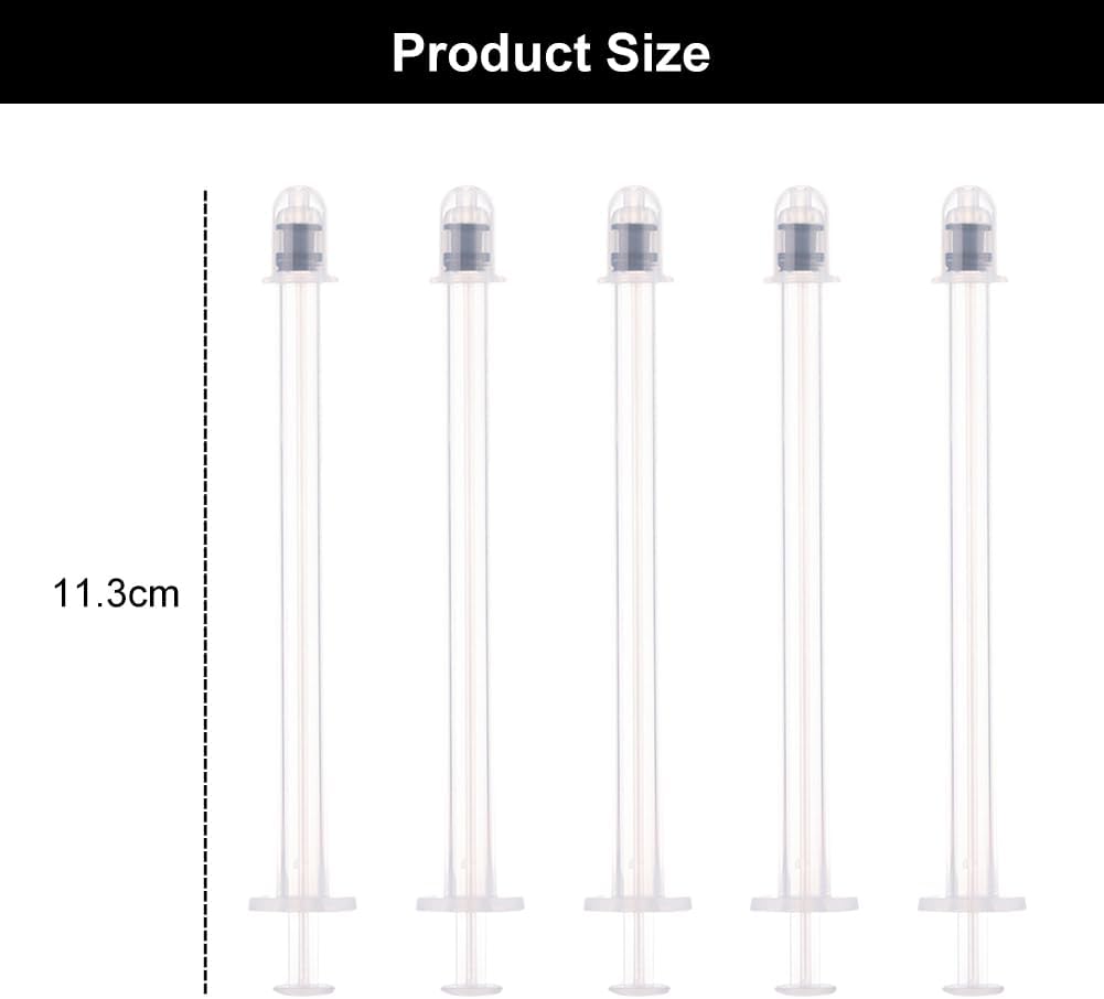 Disposable Lubricant Applicator, Personal Lubricant Applicators, Vaginal Applicators, 10 Pcs Disposable Applicators, Injector Syringe for Vaginal