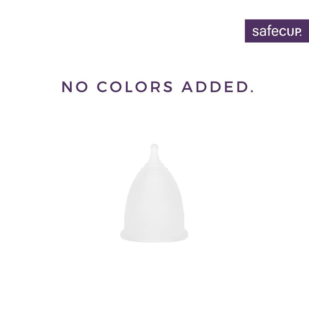 USA Reusable Menstrual Cup for Women | 100% Medical-Grade Silicone, BPA-Free | US FDA Compliant | Leak-Proof, Easy-Open Design Protection for Up to 8-10 Hours | Travel-Friendly & Hygienic (Medium)