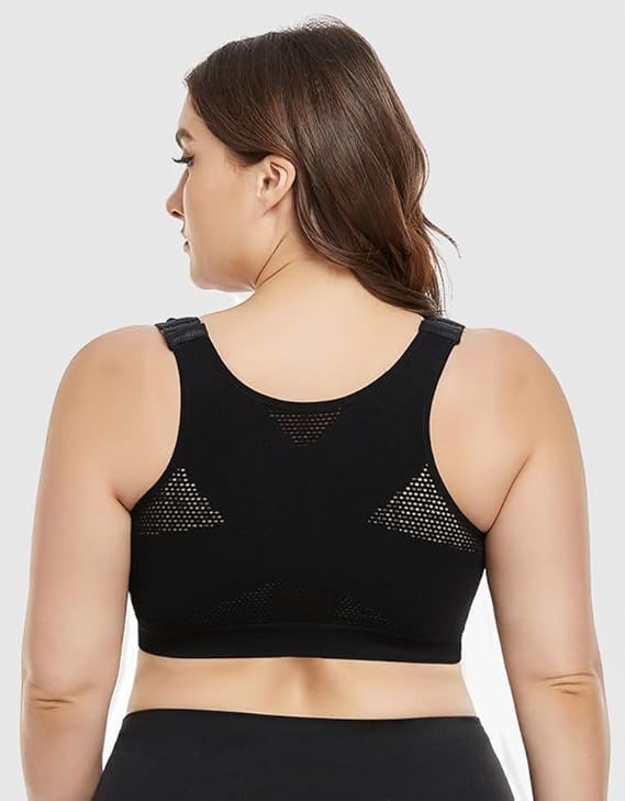 Post Surgery Bra for Women Surgical Bras Front Closure Sports Bras Breast Post Op Bra