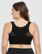 Post Surgery Bra for Women Surgical Bras Front Closure Sports Bras Breast Post Op Bra