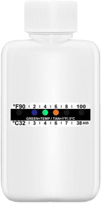 Complete Urine Test Kit of 14 pieces: 2 Portable Empties, 10 Temperature Sensitive Adhesive Test Strips